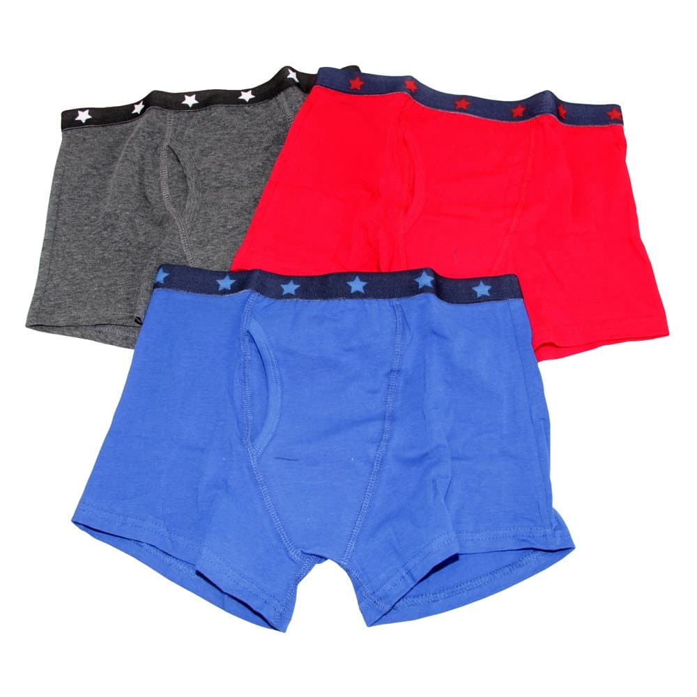 Kids By Tom Franks Boys Trunks With Keyhole (Pack Of 3)
