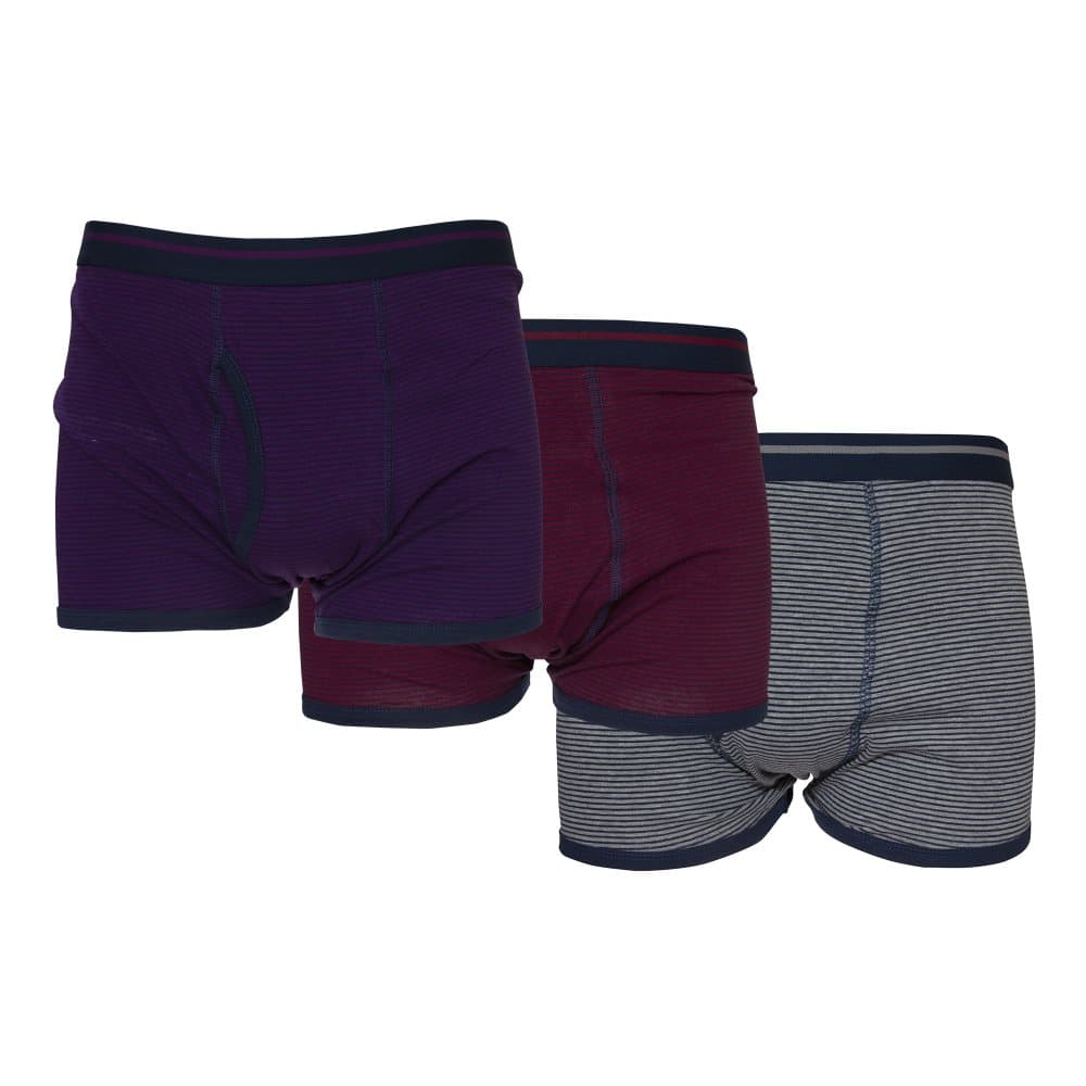 Tom Franks Underkläder för randig herrar för män (3-pack)