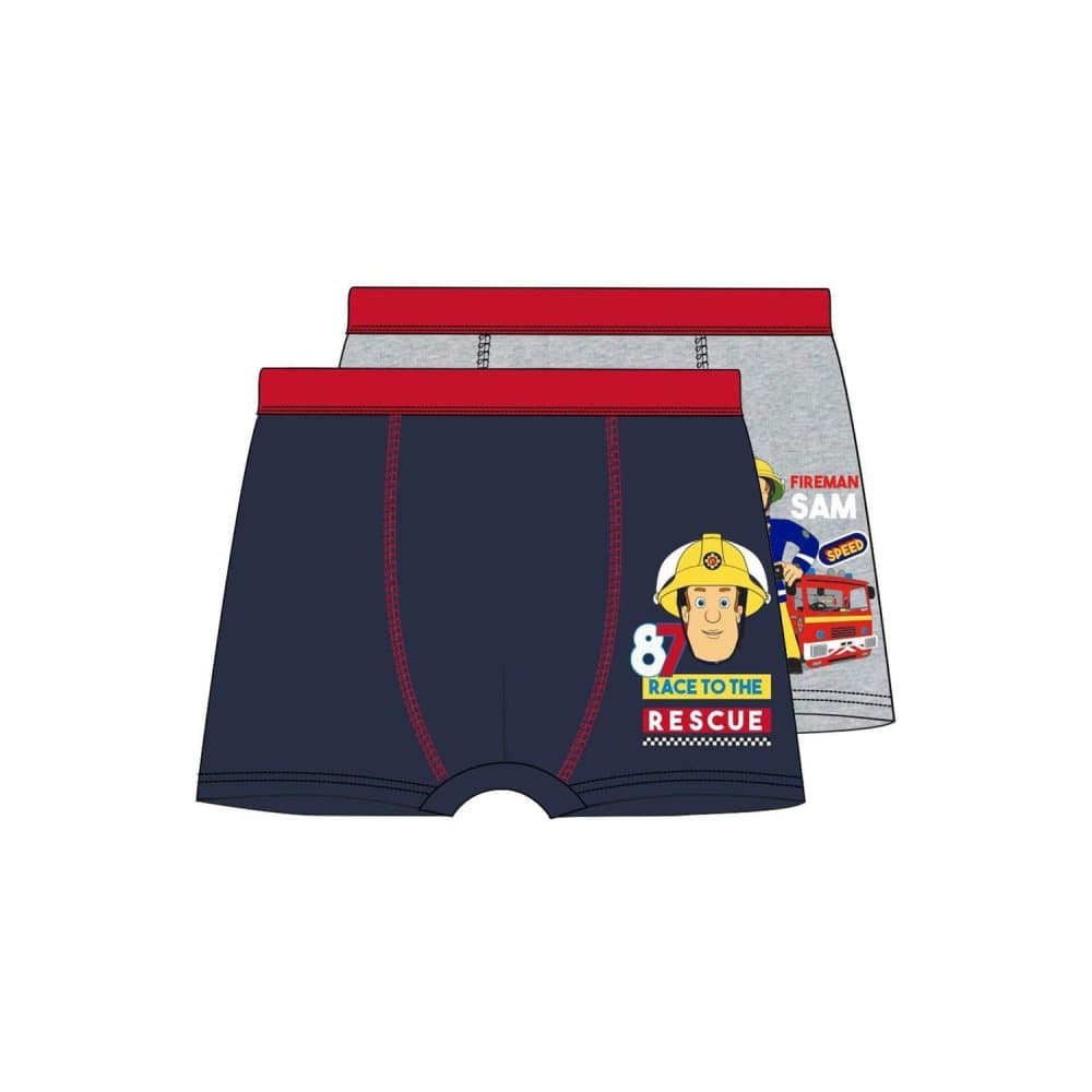 Brannmann Sam Boxers 2pk - Navy/Grey