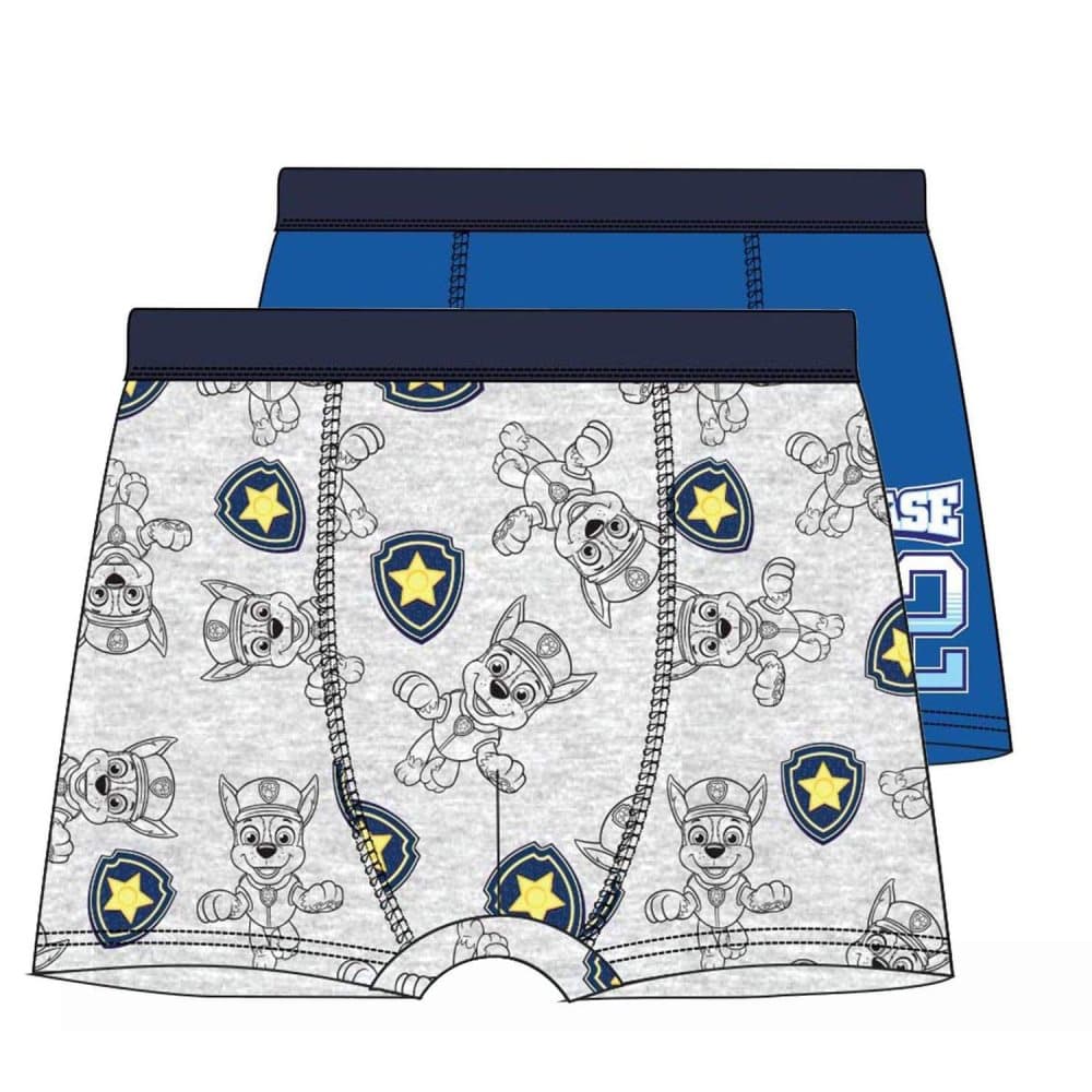 Paw Patrol Boxers 2pk - Blue/Grey