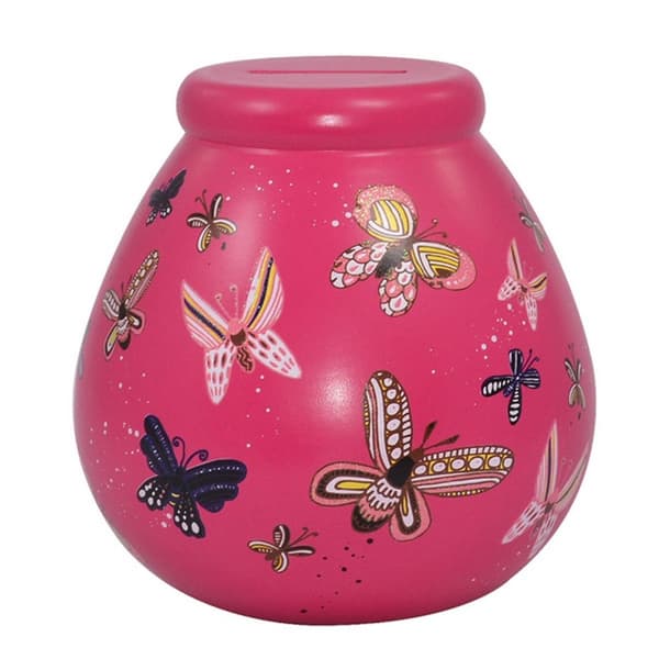Pots Of Dreams Butterfly Money Pot