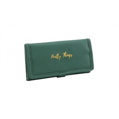 CGB Giftware Willow And Rose Pretty Things Jewellery Roll Bag