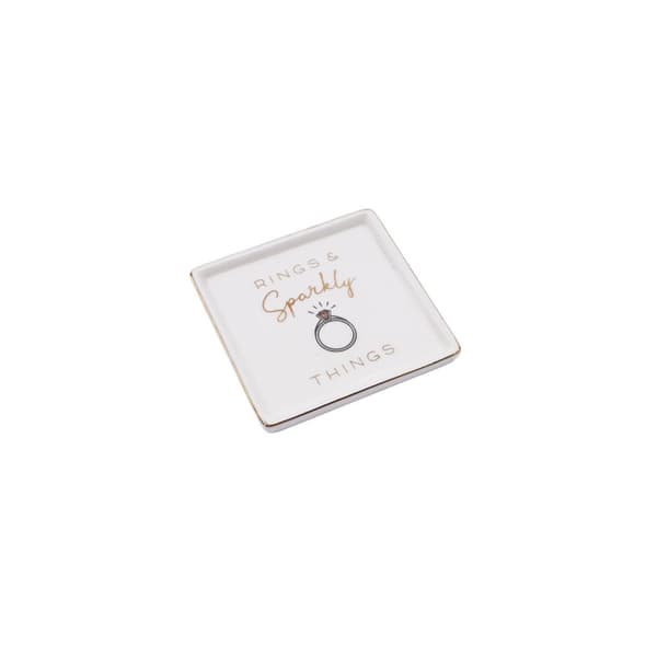 Blush Sparkly Things Ring Dish