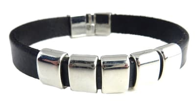 Armband äkta läder | Swejuwel