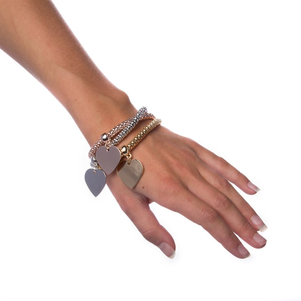 Armband Mixed Metals - Heart