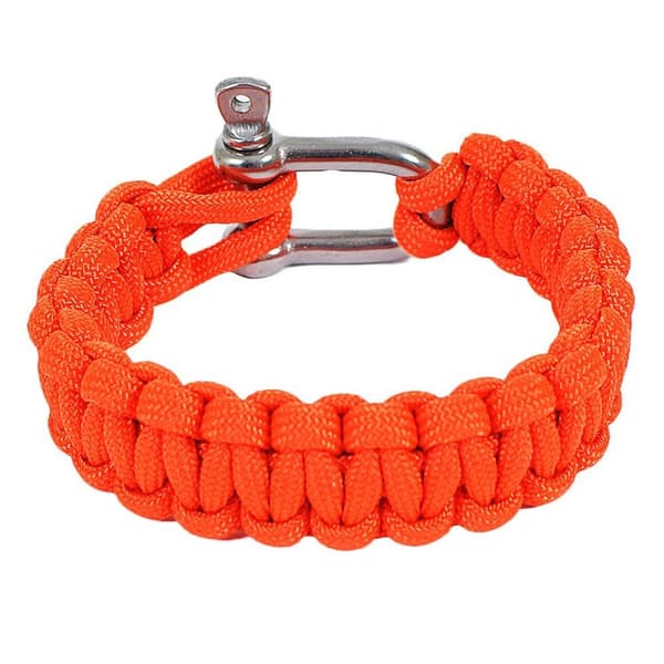 Armband Paracord Naimakka Classic Orange 21cm