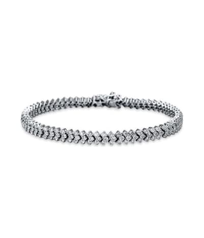 Diamondgroup Dam 5B224W8-1 Armband, Armsmycke