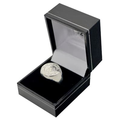 Chelsea Silver Plated Crest Ring