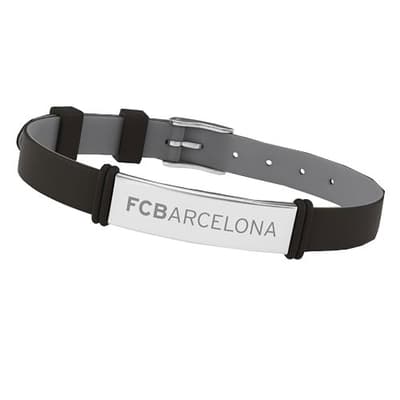 FC Barcelona Colour Silicone Bracelet
