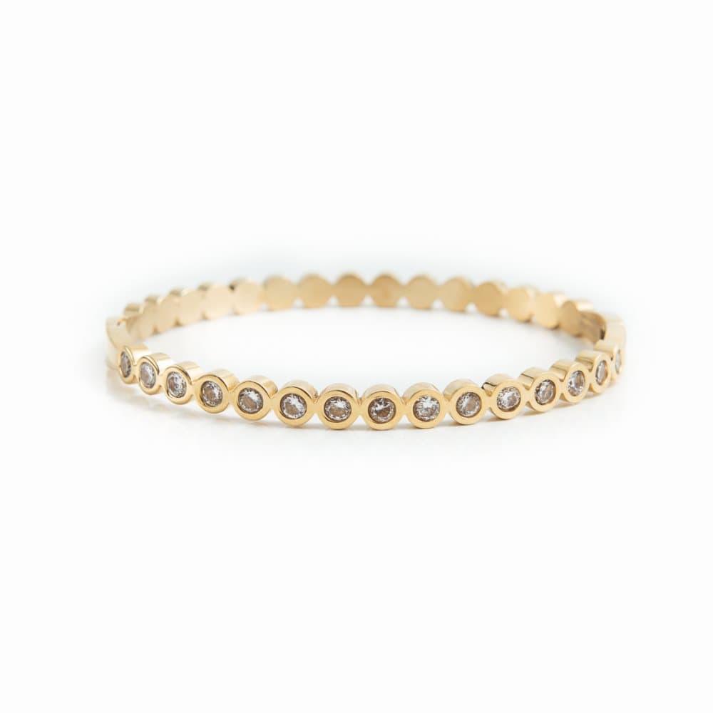 Taylor Crystal Armband, Gold