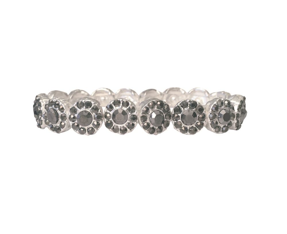 Armbånd Ava Bracelet, Silver Grey