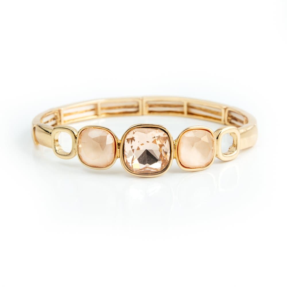 Glam Armband Armband, Champagne gold