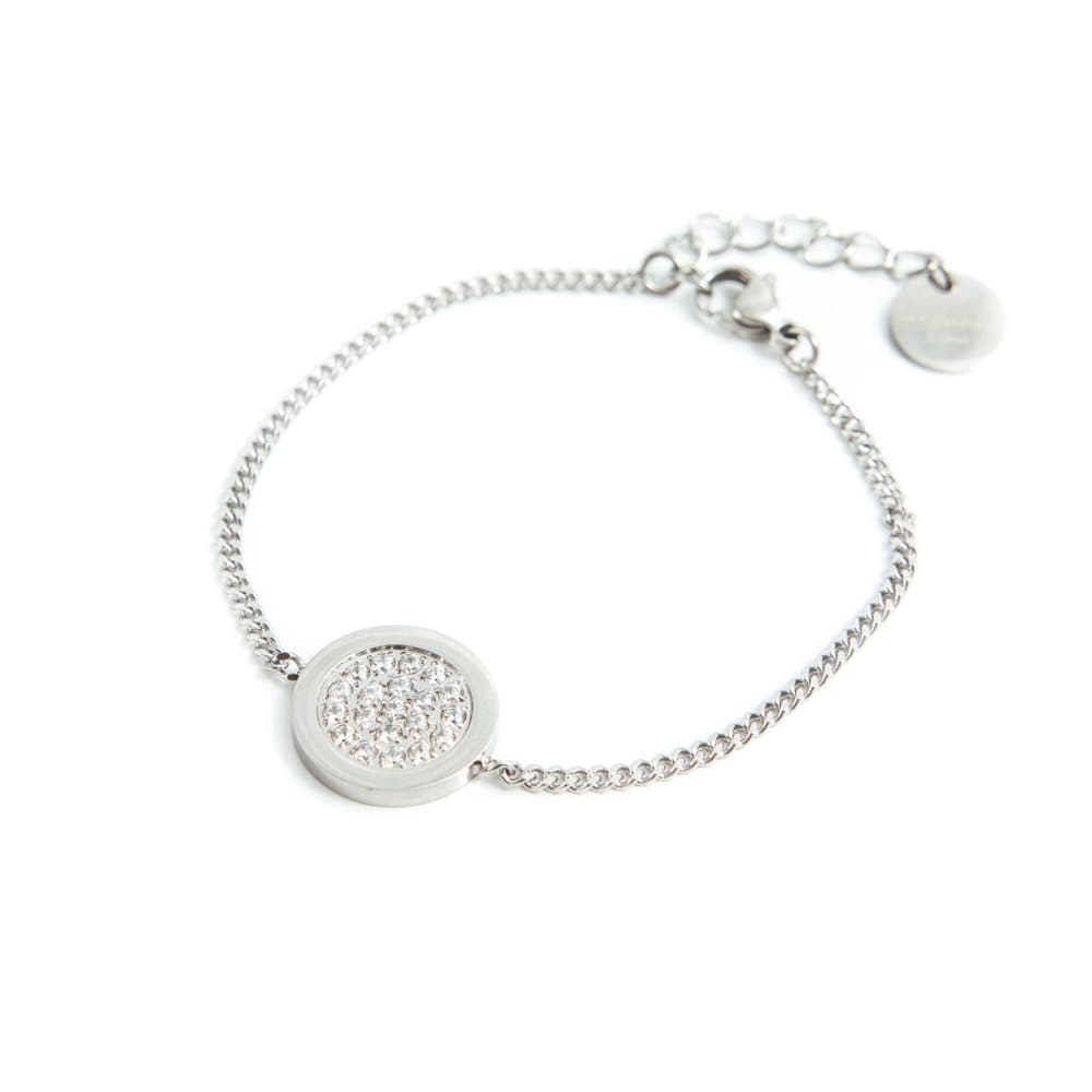 Grace crystal Armband, Silver