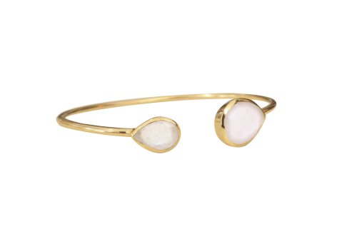 Bild av Armband Molly Bangle White