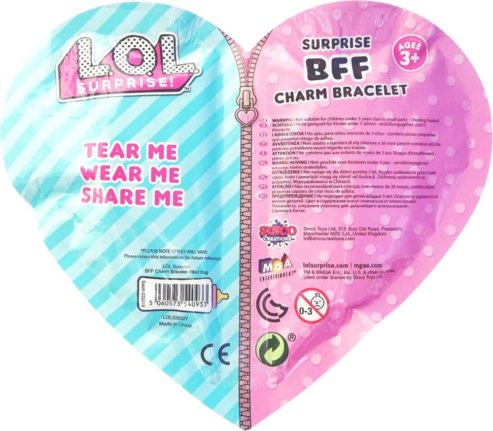 L.O.L. Surprise BFF Charm Bracelet