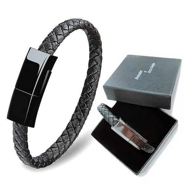 Läder Armband - iPhone/USB C