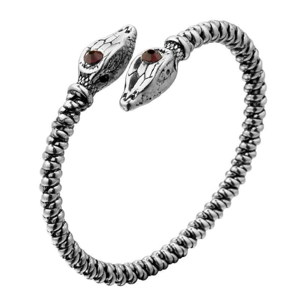 Snaketail boheme smykker vikings armbånd Sølv One-size