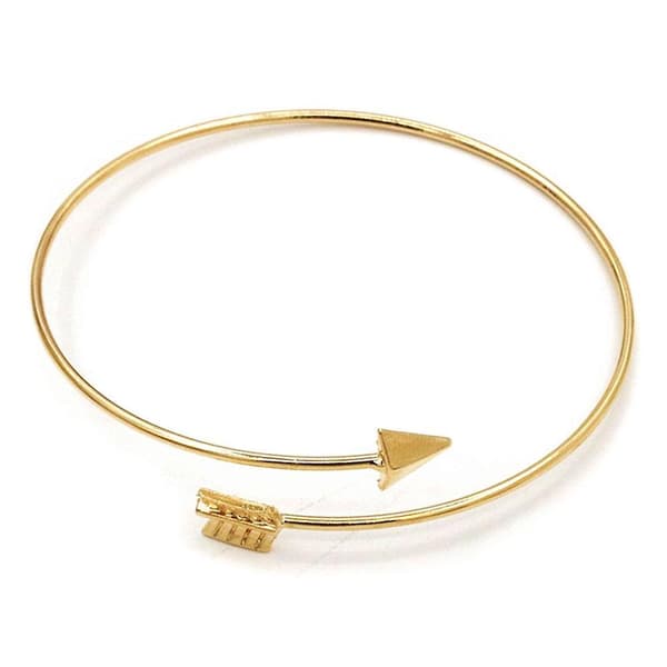 Armband "Twisted Arrow" - Silver / Guld Guld