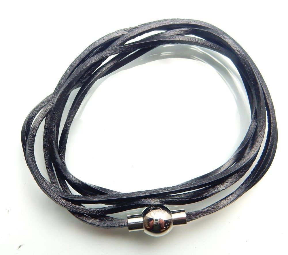 VJ Since 1890 Läderarmband 21cm