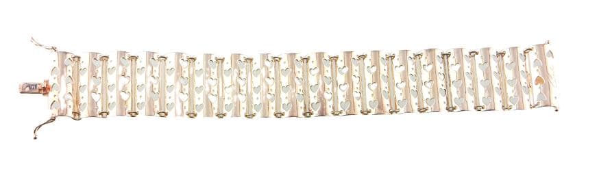 VJ Since 1890 Cecilia Collection Silverarmband 28g 18cm - CCWOMB27