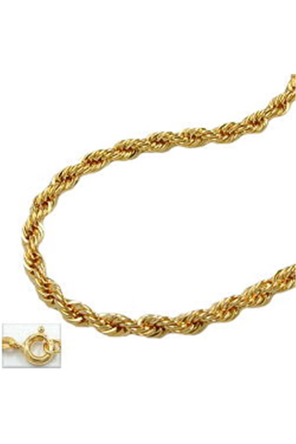 Bracelet 2mm French Rope Chain 9k Gold 19cm - GL517004-19