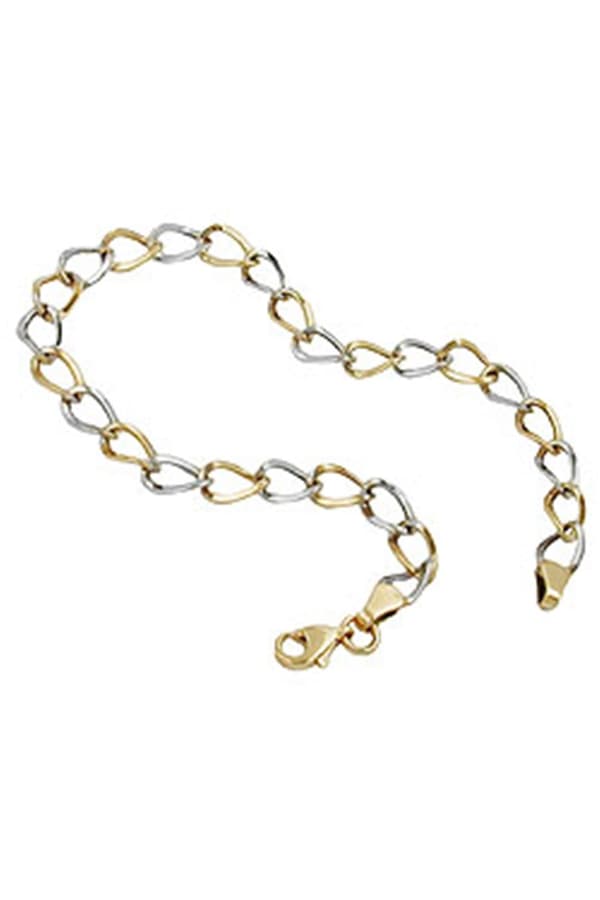 Bracelet Anchor Chain Oval 9k Gold 19cm - GL511012-19