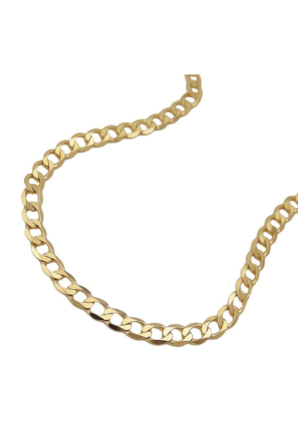 Bracelet 19cm Open Curb 14k Gold - GL502006-19