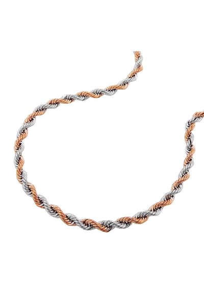BRACELET ROPE-CHAIN 19CM 9K GOLD