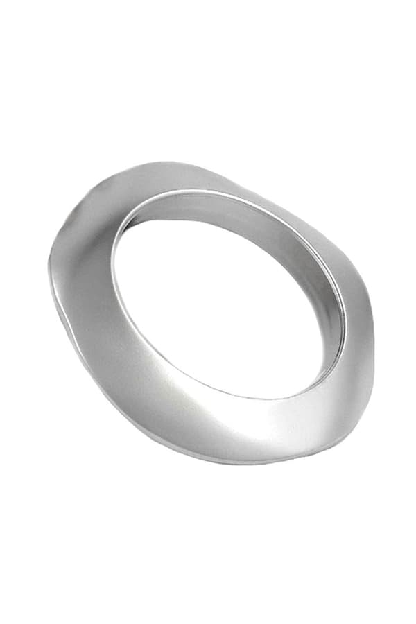 Bangle 98x16mm Plastic Chrome Matt - GL07876