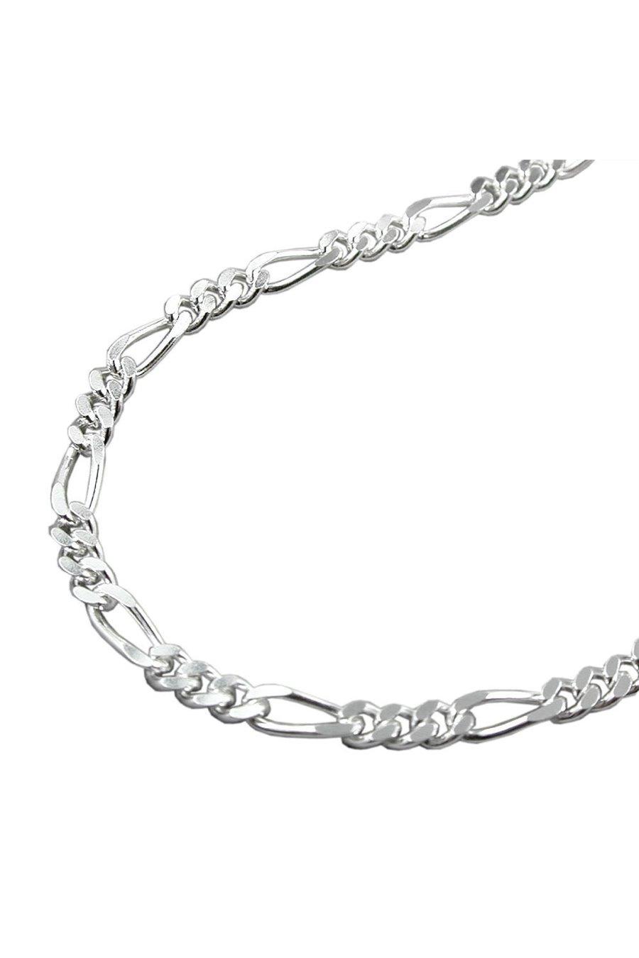 BRACELET THIN FIGARO CHAIN SILVER 925 19CM