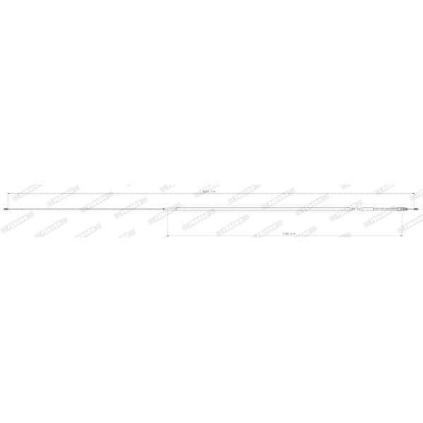 FERODO Håndbremsekabel FHB432899