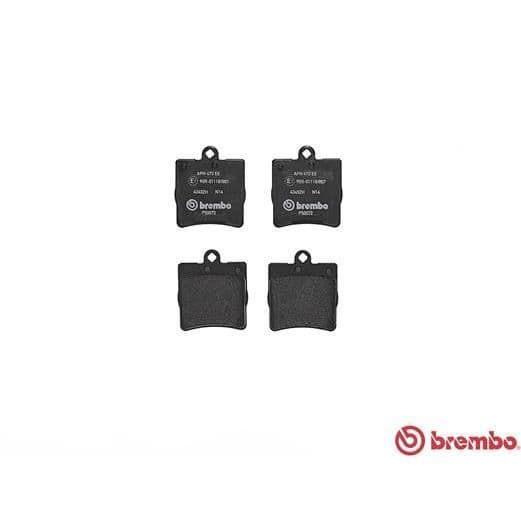 BREMBO Bremsebelægningssæt P50072 - 4 stk