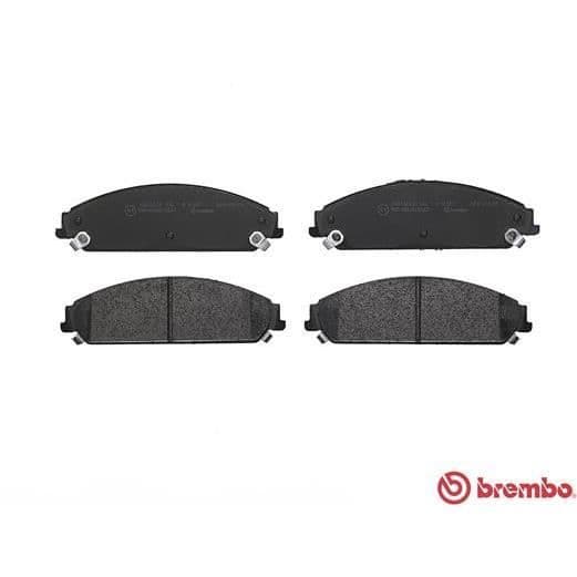 BREMBO Bremsebelægningssæt (+ TU) P11017