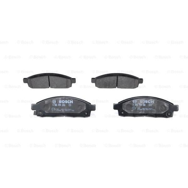 BOSCH Bromsbelägg 0986494268