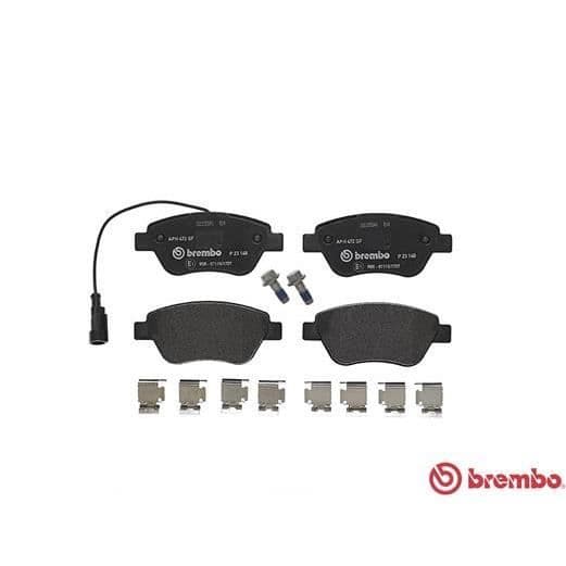 BREMBO P23140 Bromsbeläggssats - 4 delar