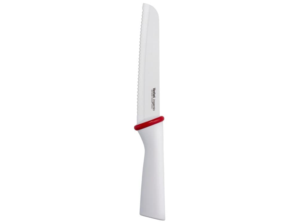 Tefal K15301, Brødkniv, 1,6 cm, Keramisk, Hvit, Hvit