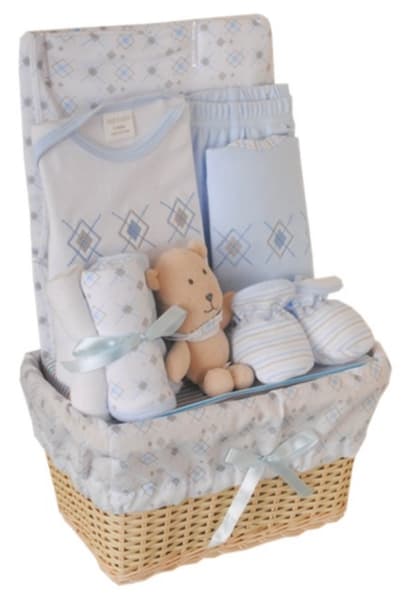 10 delar Baby Presentset, 0-3 månader Babykorg