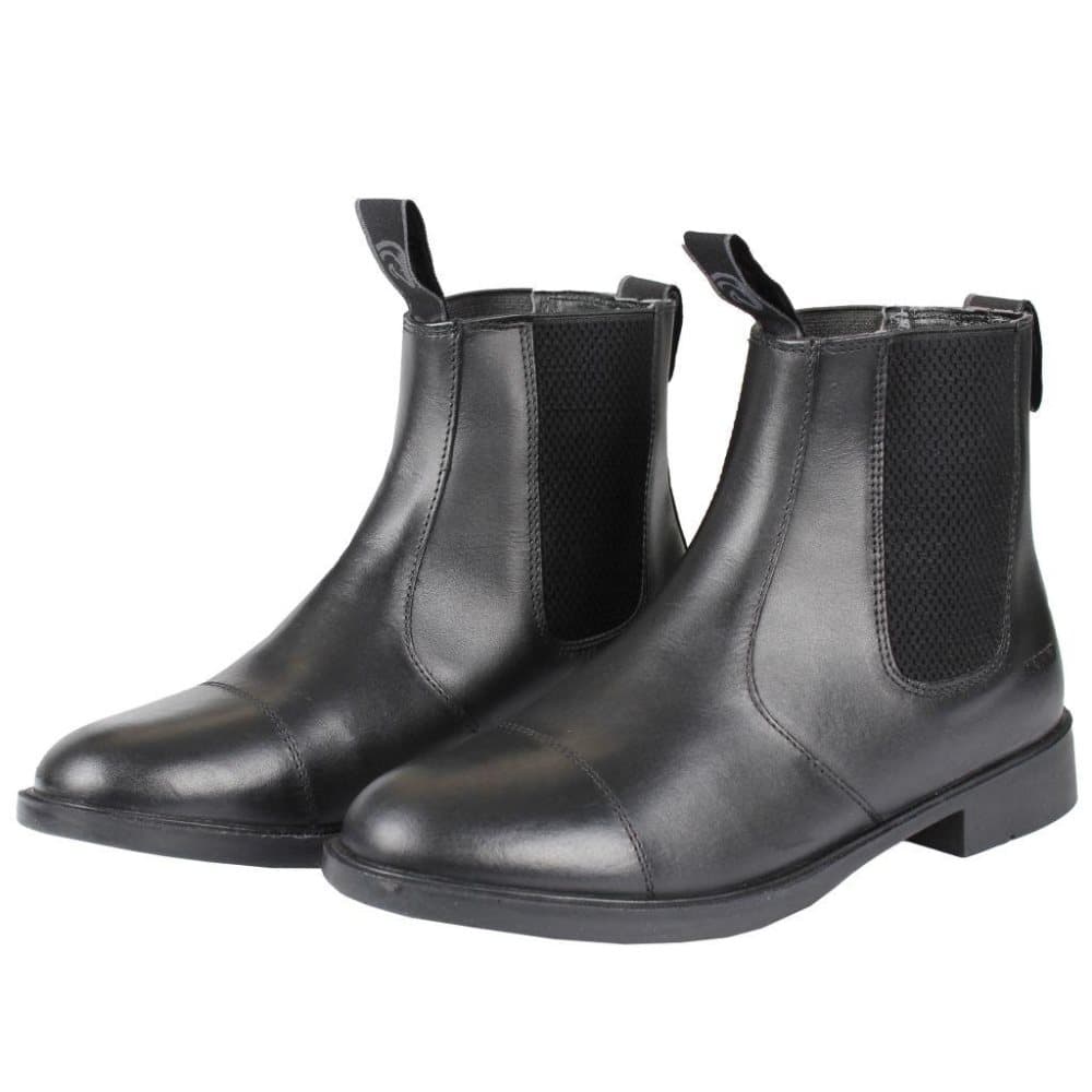HORKA Jodhpur Ridestøvler standard lær svart str 37 146100-0002