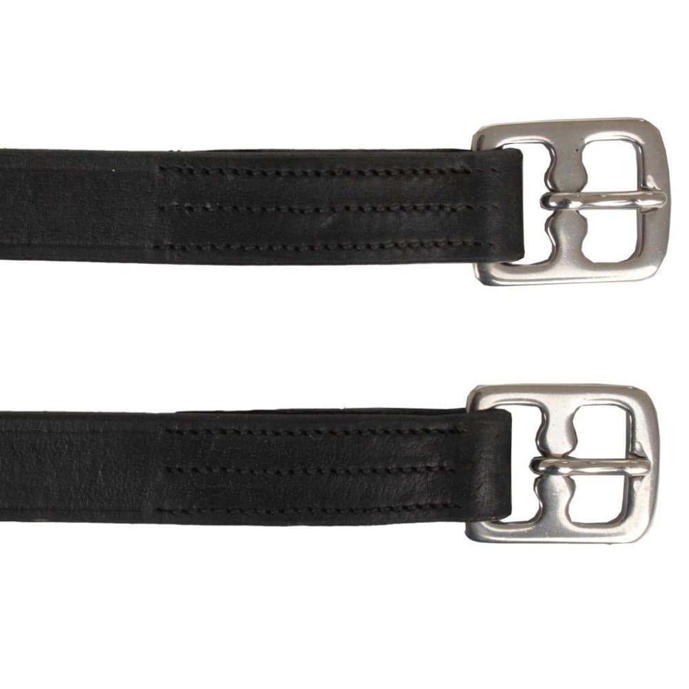 HORKA Stigbøylestropper 2 stk lær svart 145 cm 180060-0232