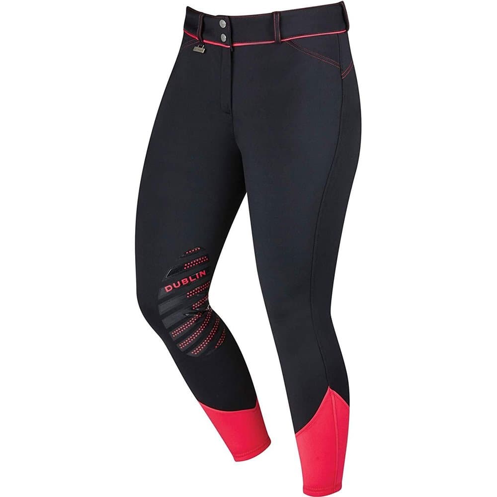 Dublin Womens/Ladies Thermal Gel Knee Patch Breeches