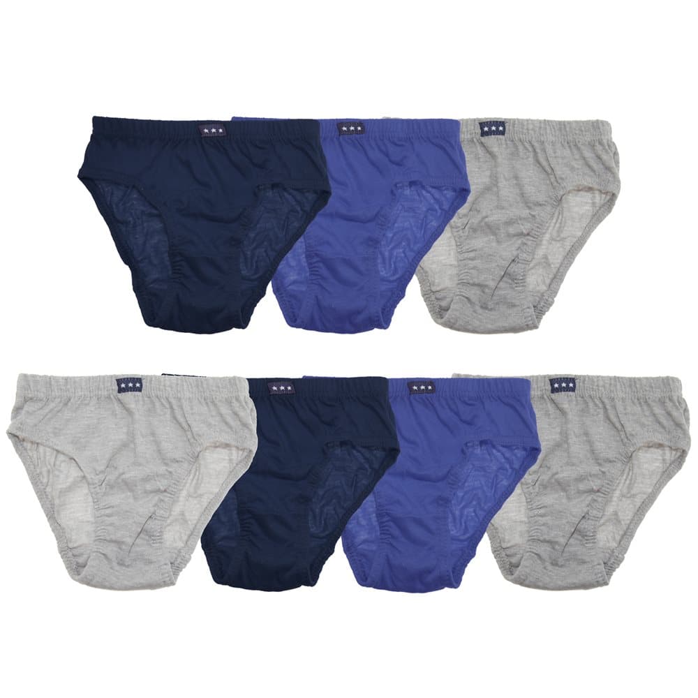 Tom Franks Boys Briefs Underwear (7 Pack)