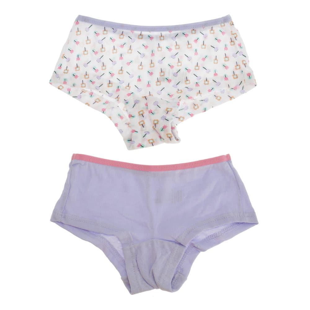 Tom Franks Girls Shorts Underwear (2 Pack)