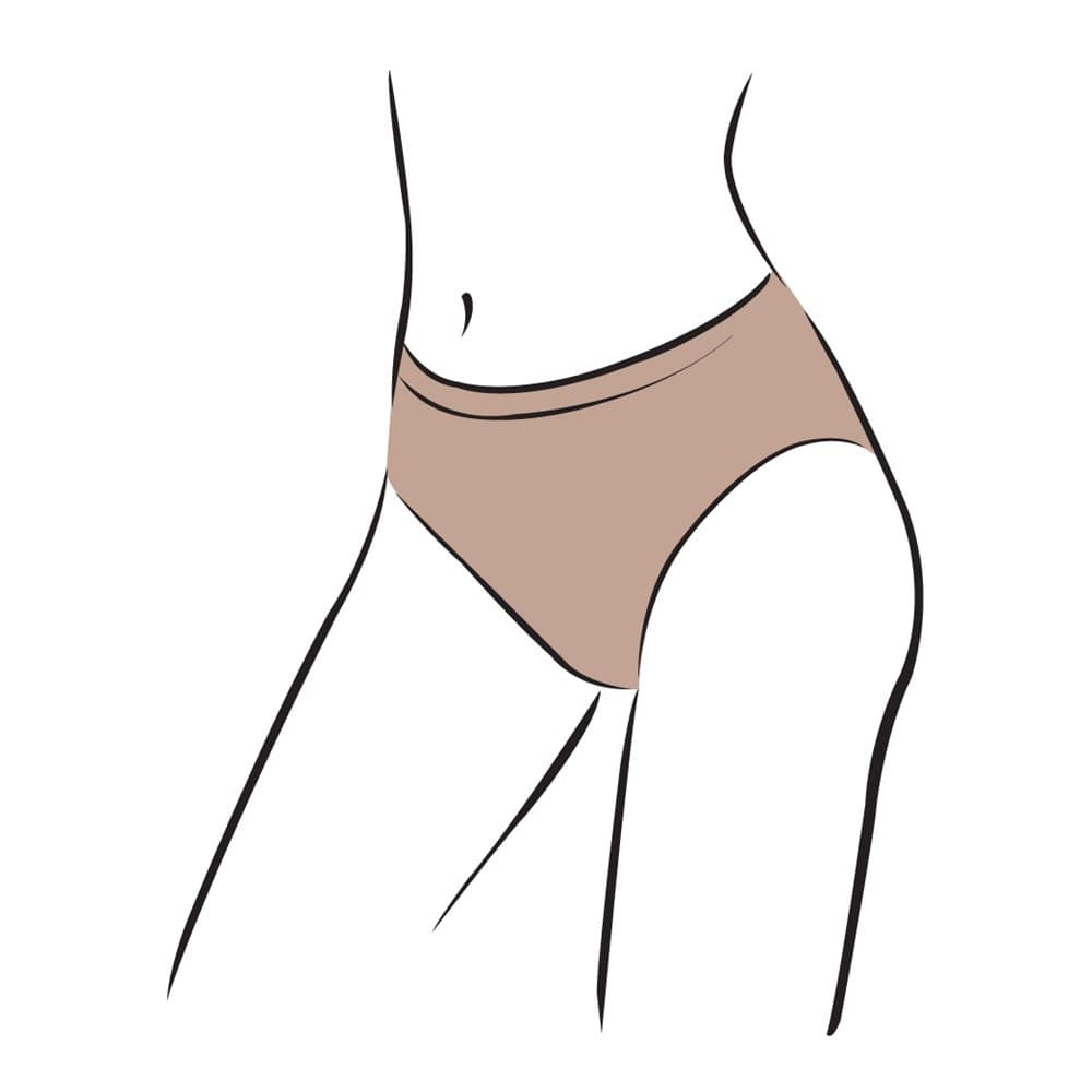 Silky Girls Dance Seamless High Cut Brief (1 Garment)