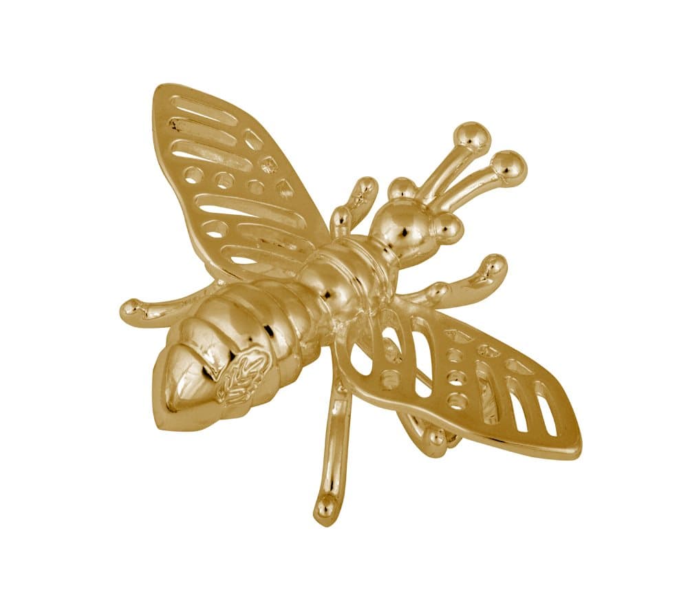 Ioaku Insect Brooch Alloy Gold