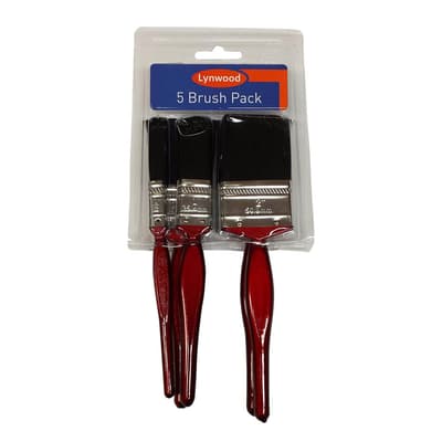 Lynwood Paint Brush Set (Pack of 5)