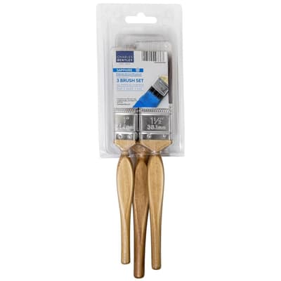 Bentley Sapphire Paint Brushes (Pack of 3)
