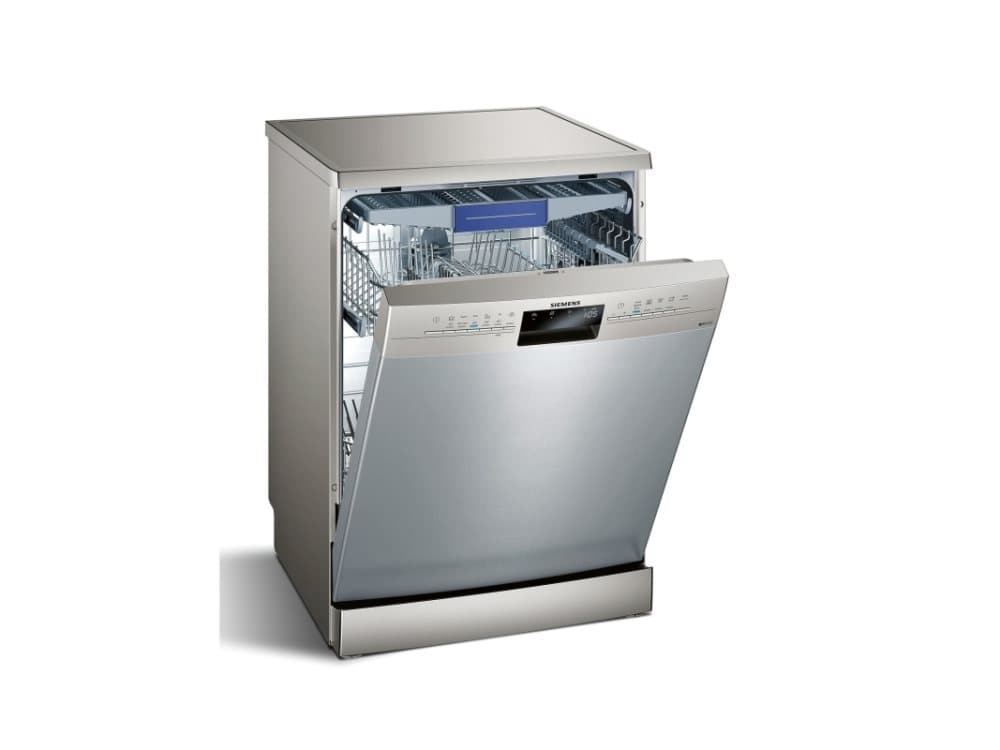 Siemens iQ300 SN236I51KE, Frittstående, Full størrelse (60 cm), Rustfritt stål, Rustfritt stål, Knapper, 1,75 m