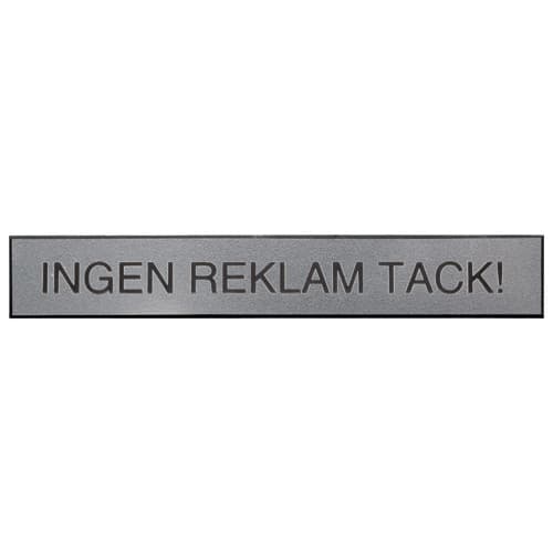 BIGGI - EJ REKLAM TACK! - 176 - SILVERPLAST