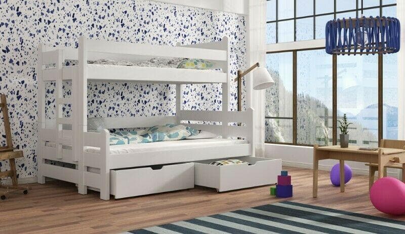 BINGO FAMILJESAENG 200X120 VIT