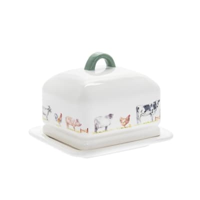 Country Life Farm Butter Dish